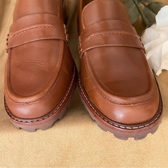 MADEWELL Corrine Classic Leather Loafers Lugsole - Picture 8 of 13